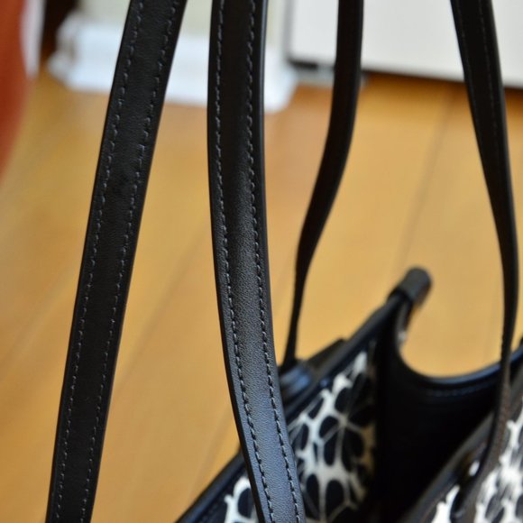 kate spade Flower Patterns Canvas A4 Office Style Elegant Style Totes KC882 - Picture 8 of 10